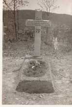 open a larger version of this image Edwin Stephenson grave - Vladivostok - 1919