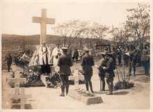 open a larger version of this image Commemoration of Canadian graves - Vladivostok - 1 June 1919