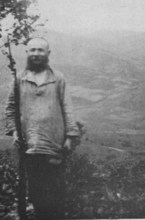 open a larger version of this image Partisan fighter in the hills outside Vladivostok